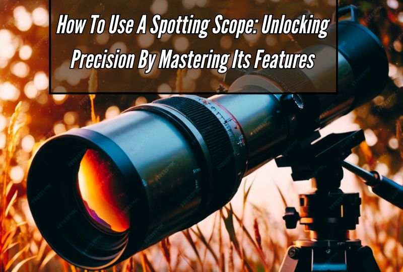 How To Use A Spotting Scope: Unlocking Precision by Mastering Its Features